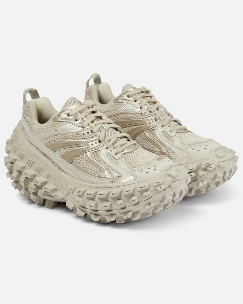 Balenciaga Sneakers Bouncer aus Mesh Beige