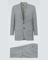 Kiton Anzug aus Wolle Grau