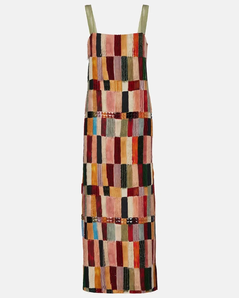 ALEMAIS Alémais X Laurence Leenaert Maxikleid Marjorelle Multicolor