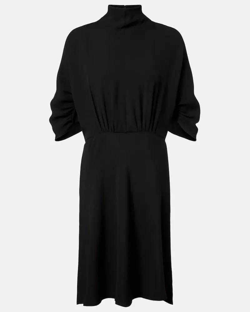 The Row Midikleid Emmeline aus Cady Schwarz