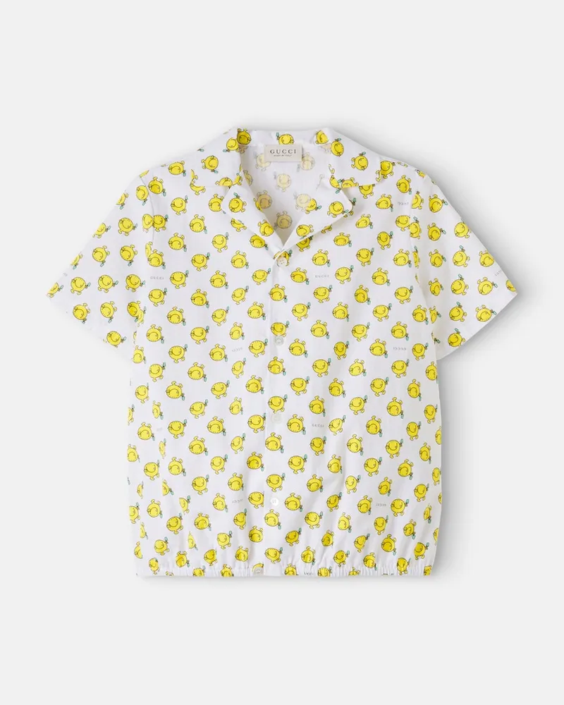 Gucci X Mr. Men Hemd Little Miss aus Baumwolle Multicolor