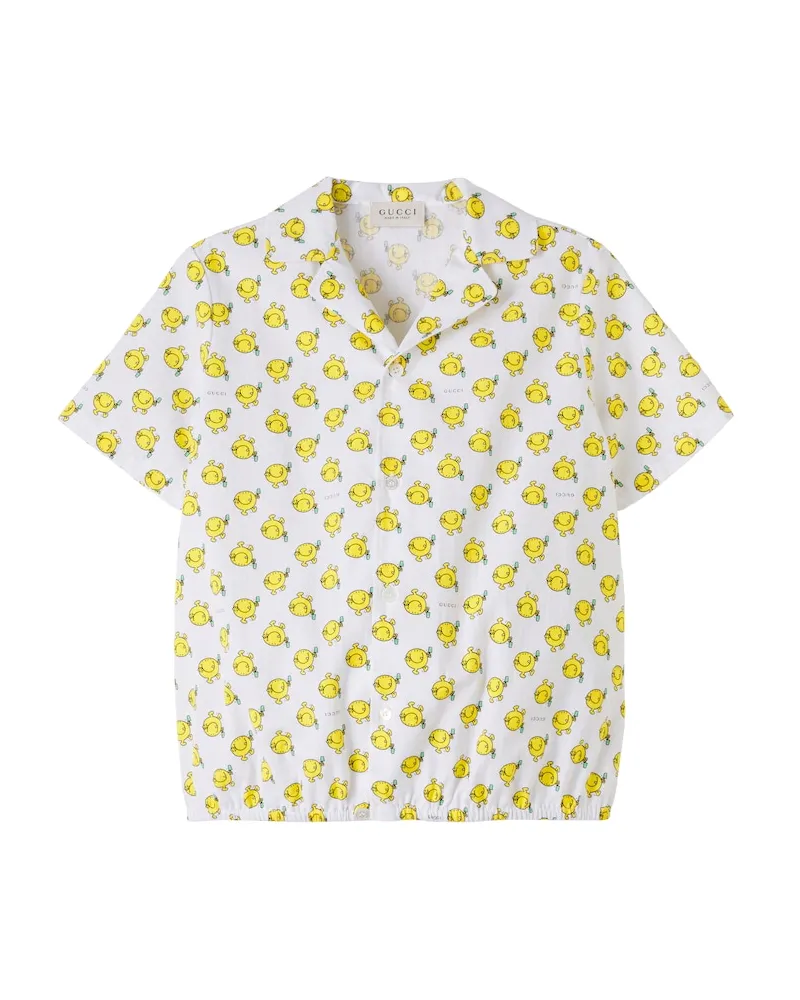 Gucci X Mr. Men Hemd Little Miss aus Baumwolle Multicolor