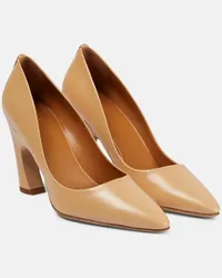 Chloé Chloe Pumps Oli aus Leder Beige