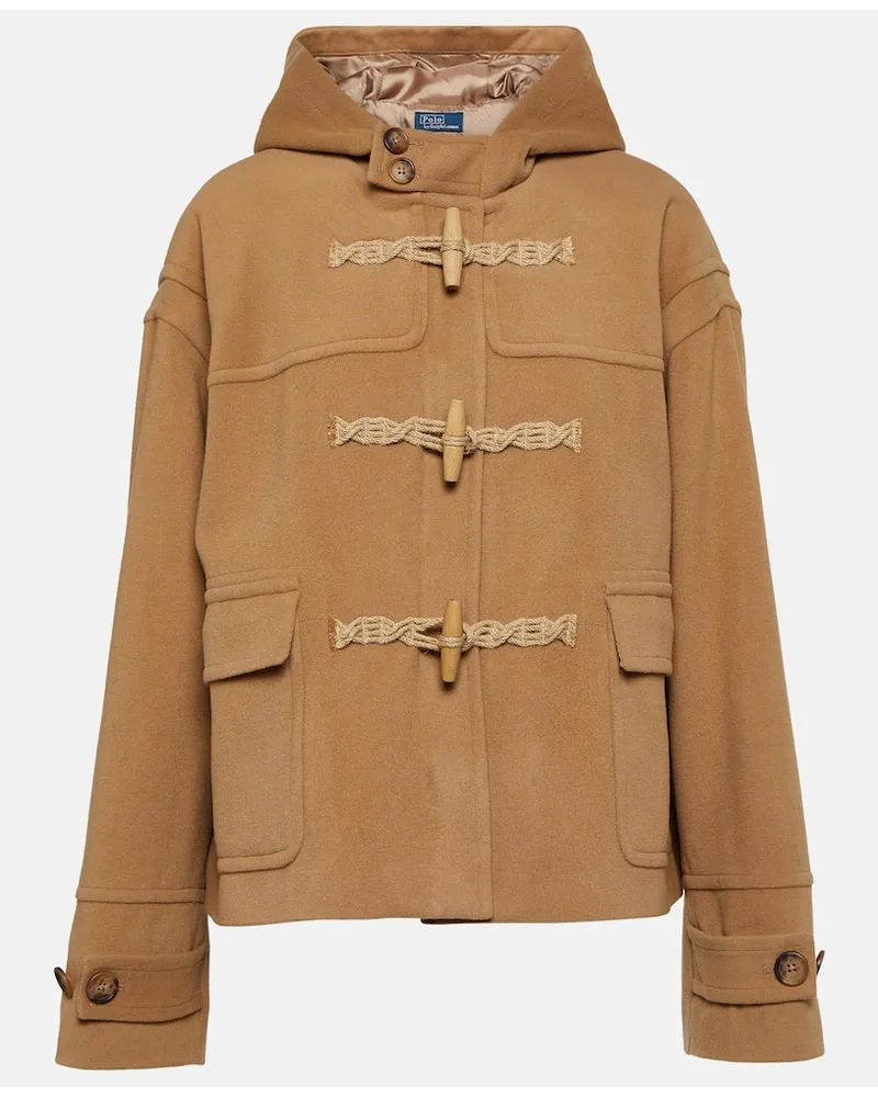 Ralph Lauren Jacke aus Wolle und Kaschmir Beige