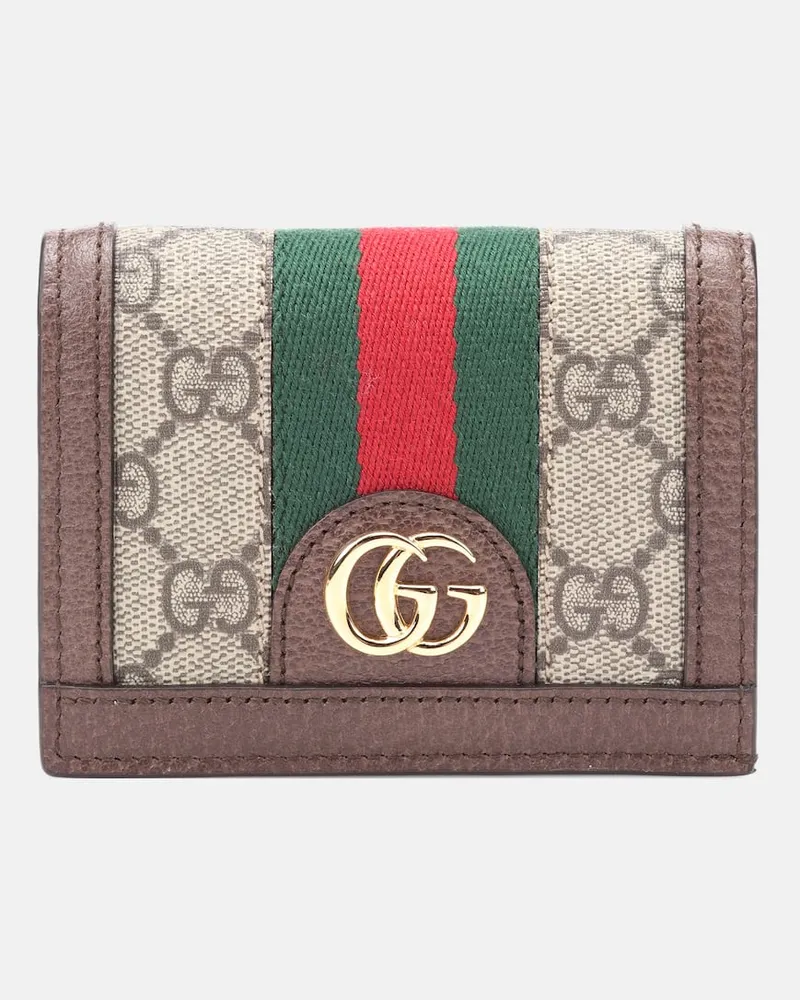 Gucci Portemonnaie Ophidia Braun