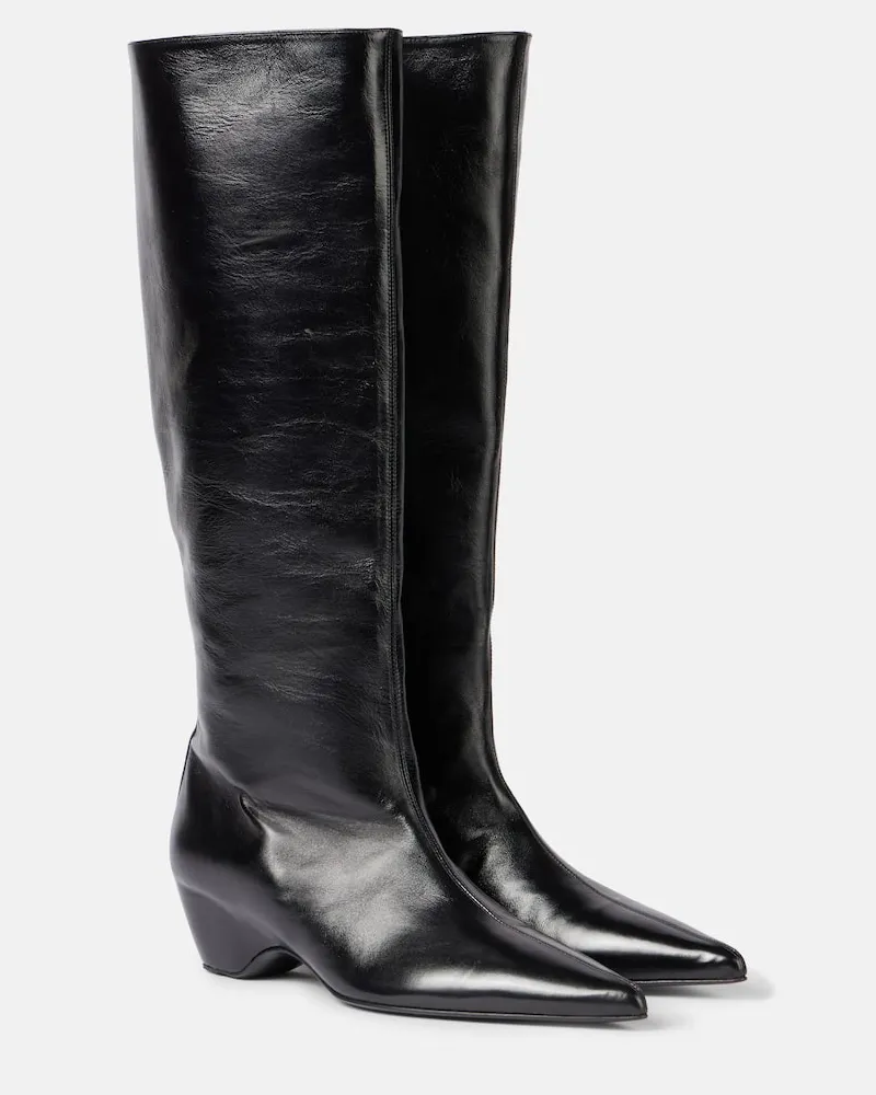 KHAITE Stiefel Sybil 40 aus Leder Schwarz