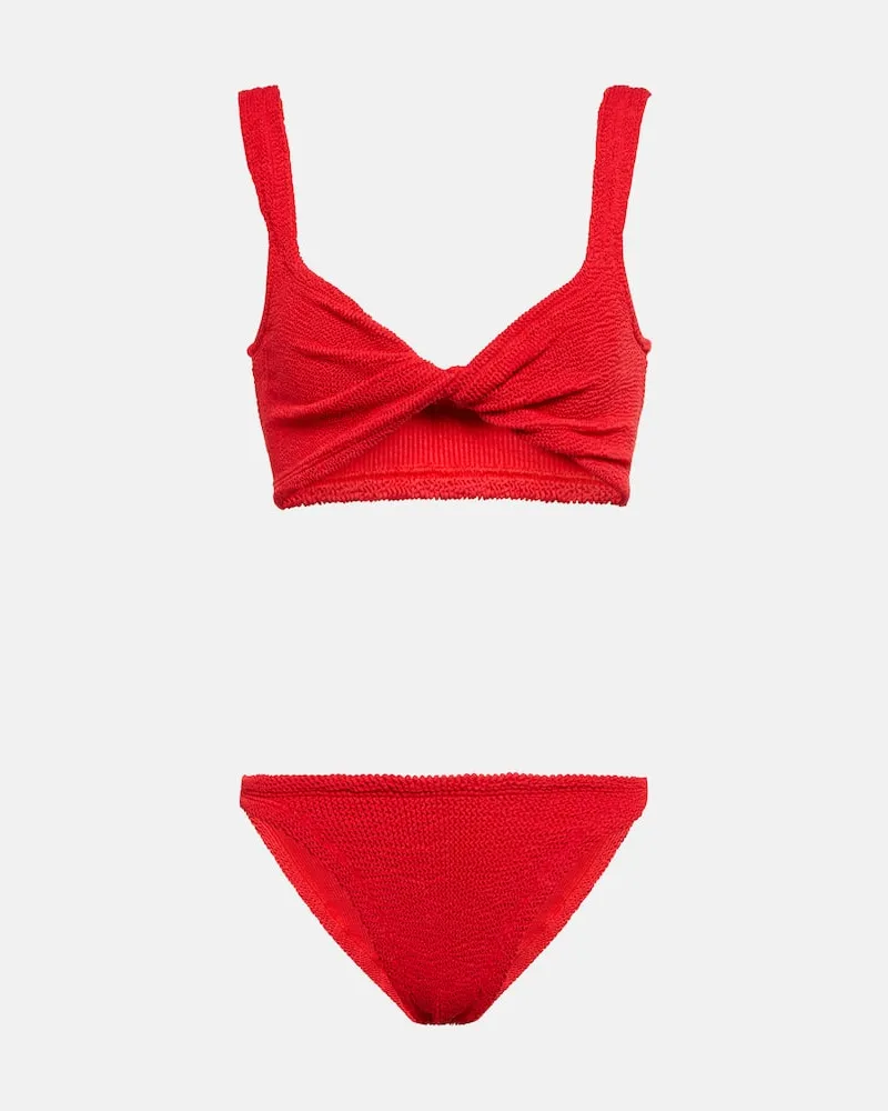 Hunza G Bikini Juno Rot