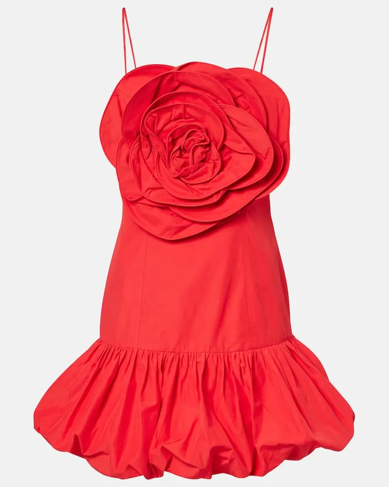 FARM Rio Verziertes Minikleid Rot