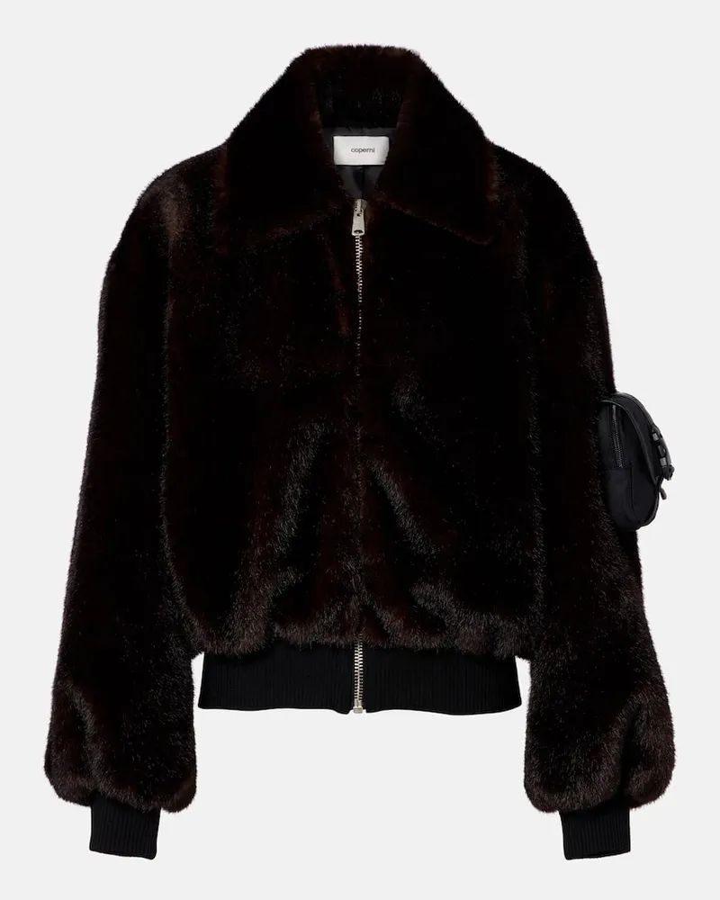 COPERNI Cropped-Bomberjacke Braun