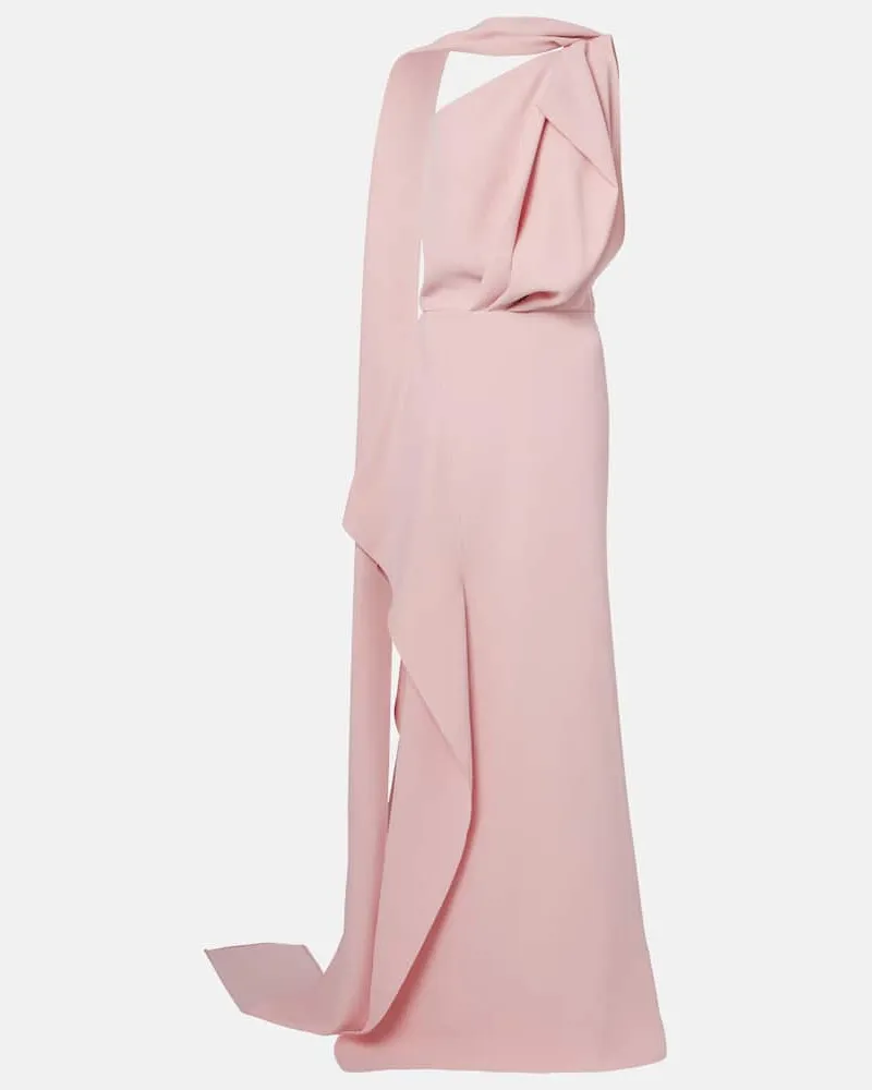 Maticevski Robe Priority aus Crêpe Rosa