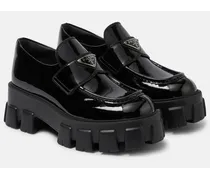 Plateau-Loafers Monolith aus Leder