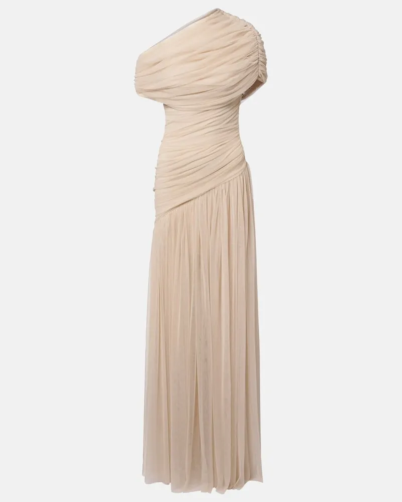 De La Vali Bridal Robe Himalia aus Tüll Beige