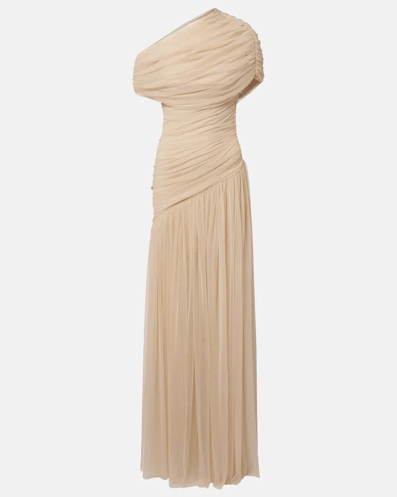 De La Vali Bridal Robe Himalia aus Tüll Beige