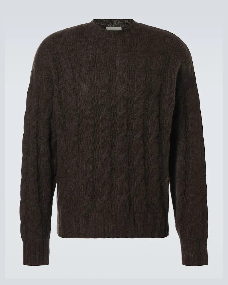 Le Kasha 1918 Pullover aus Kaschmir Braun