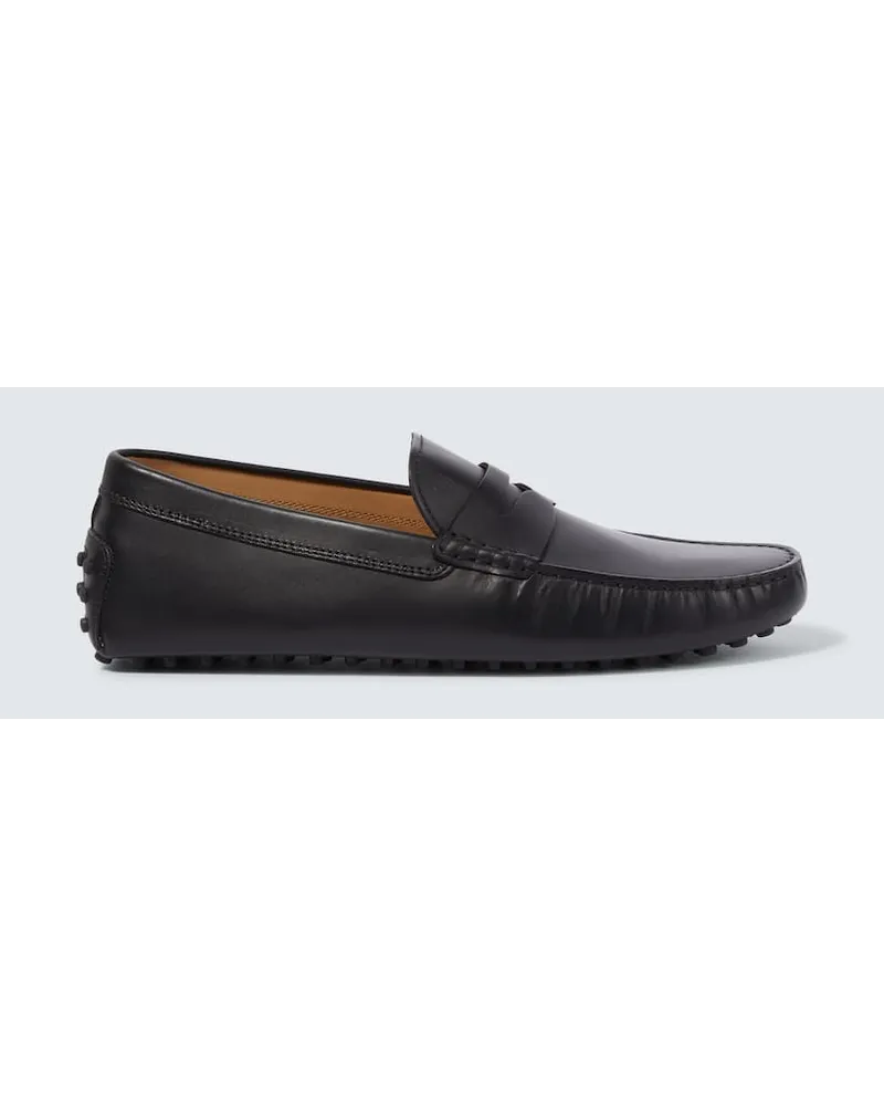 TOD'S Mokassins Gommino aus Leder Schwarz