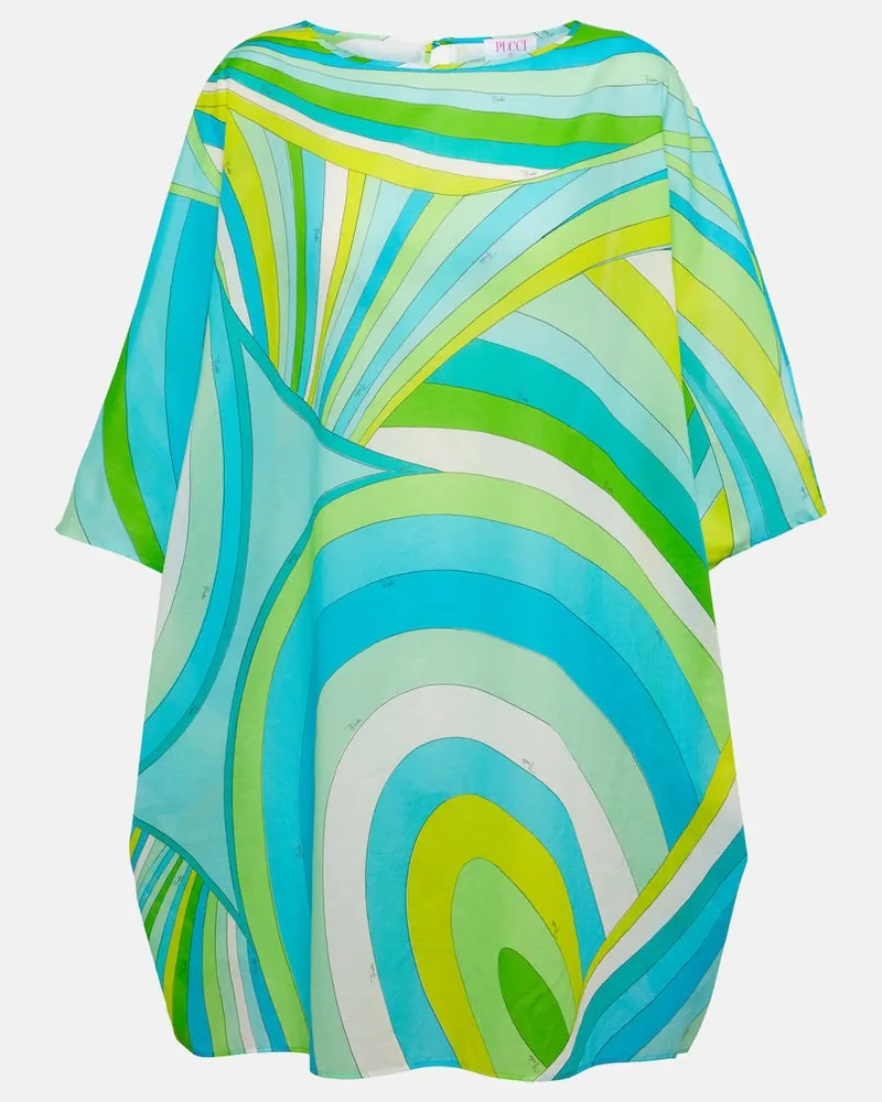 Emilio Pucci Kaftan Iride aus Baumwolle Multicolor