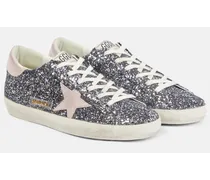 Sneakers Super-Star mit Glitter