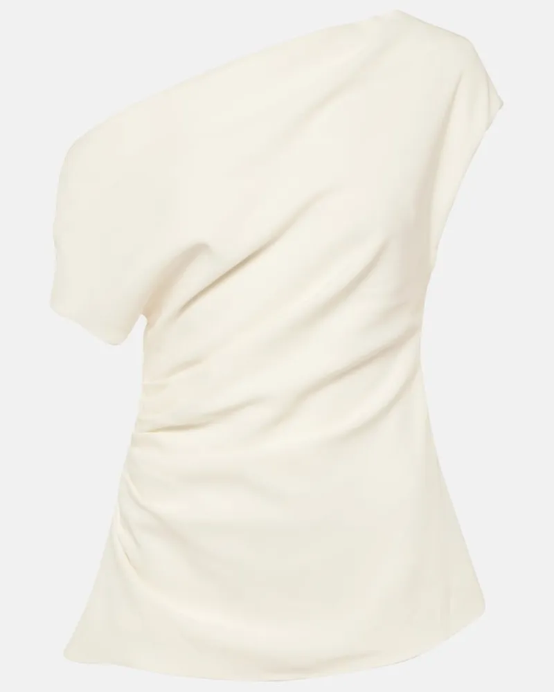 Proenza Schouler One-Shoulder-Top Weiß