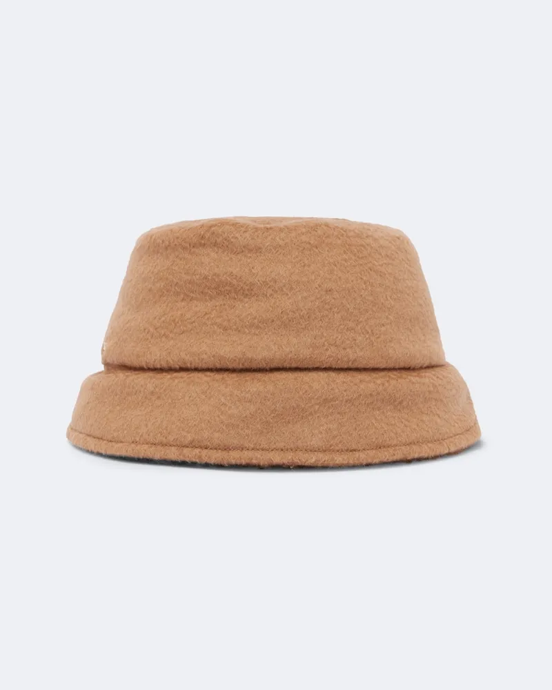 Max Mara Wendbarer Hut aus Kamelhaar Braun