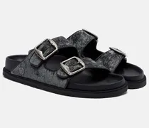 Sandalen Arizona aus Samt