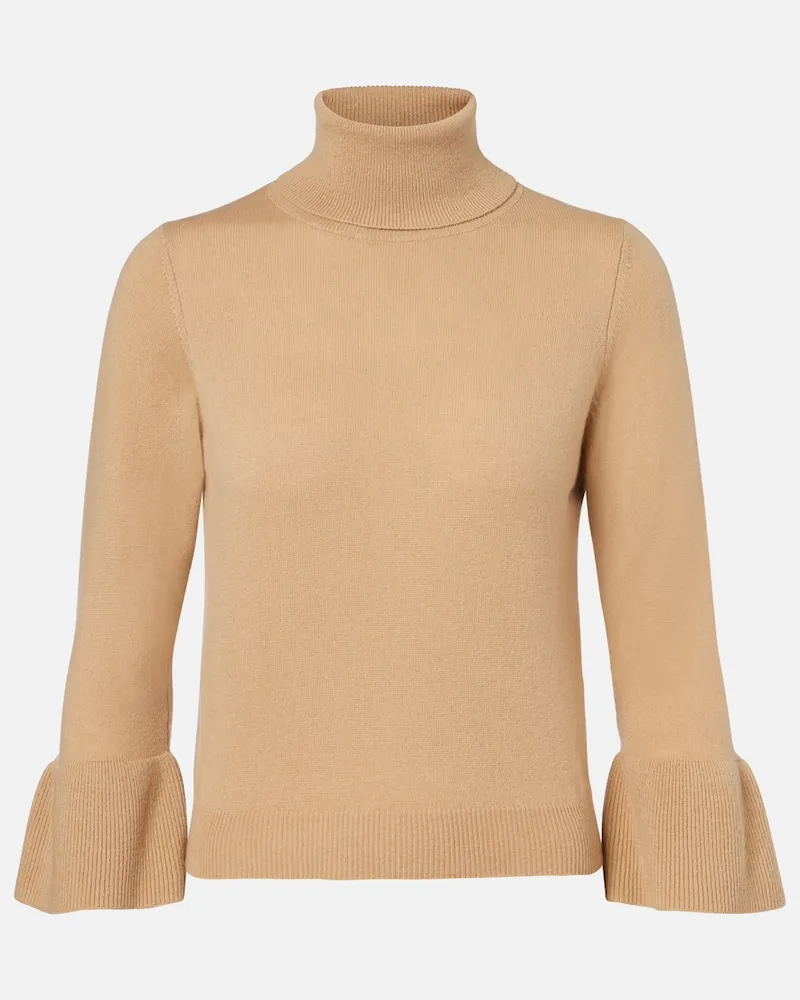Jardin des Orangers Pullover aus Wolle und Kaschmir Beige