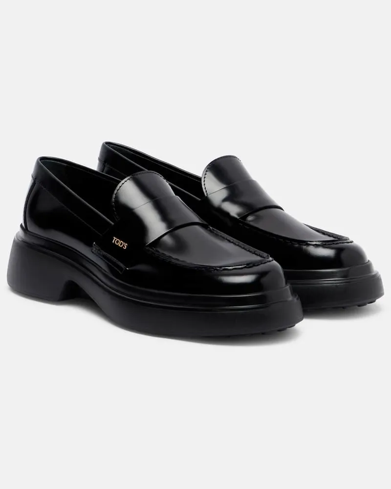 TOD'S Loafers Kate aus Leder Schwarz