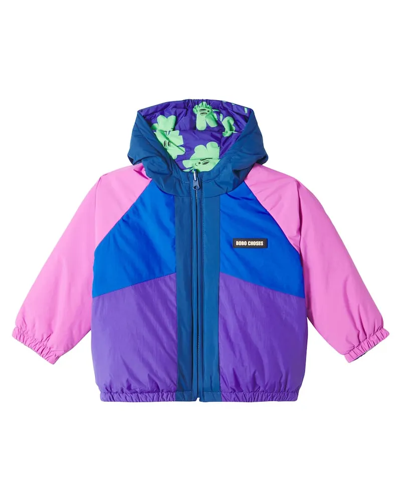 BOBO CHOSES Baby Wendbare Jacke Lucky Clover Multicolor