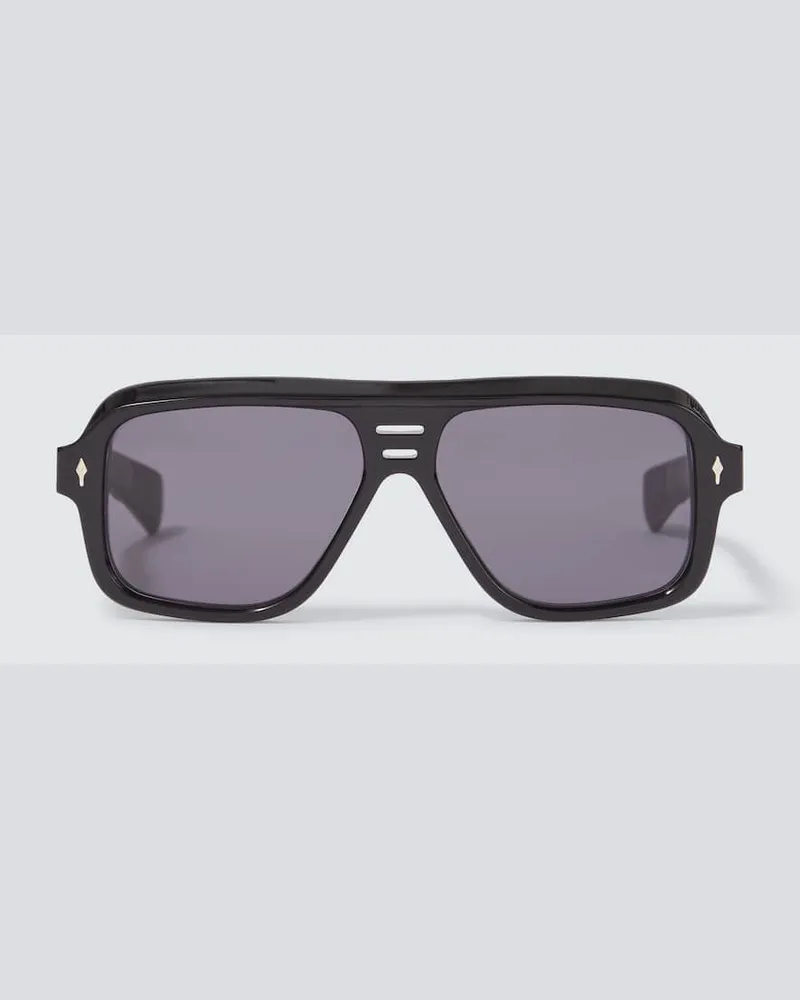 Jacques Marie Mage X Glenn Gould Aviator-Sonnenbrille Fugue Schwarz