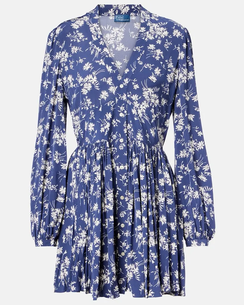Ralph Lauren Minikleid Blau