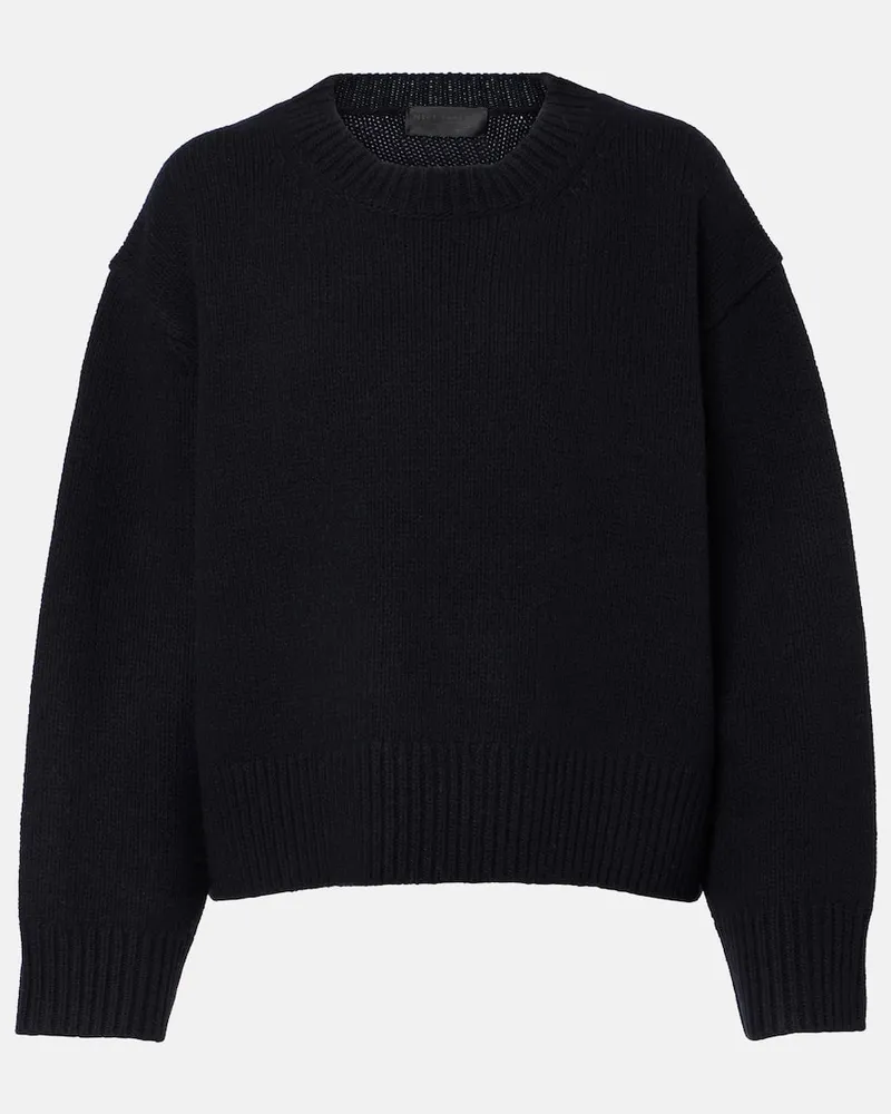 Nili Lotan Pullover Haisley aus Wolle Blau