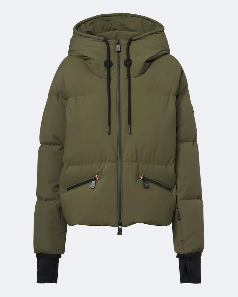 Moncler Daunen-Skijacke Grün