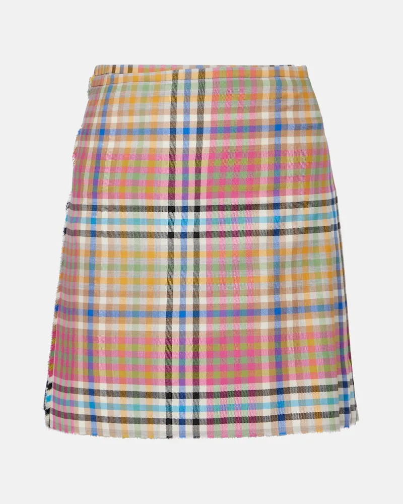Vivienne Westwood Kilt aus Schurwolle Multicolor