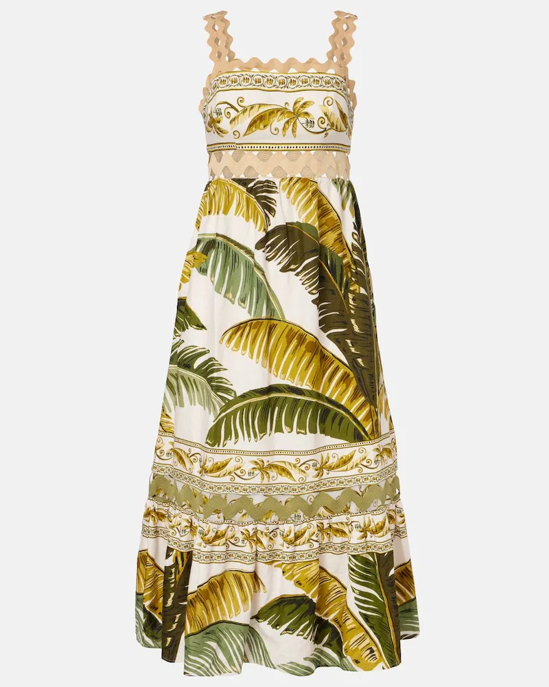 FARM Rio Bedrucktes Midikleid Trancoso Multicolor