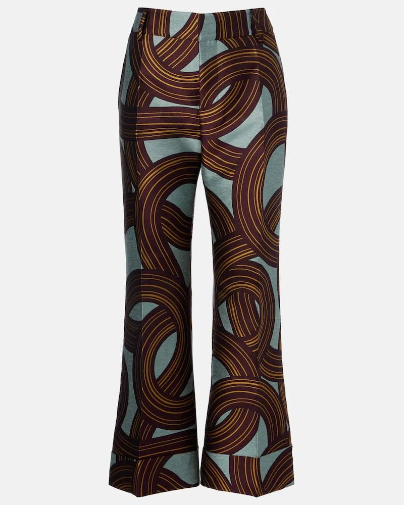 La DoubleJ Gerade Hose Hendrix Multicolor