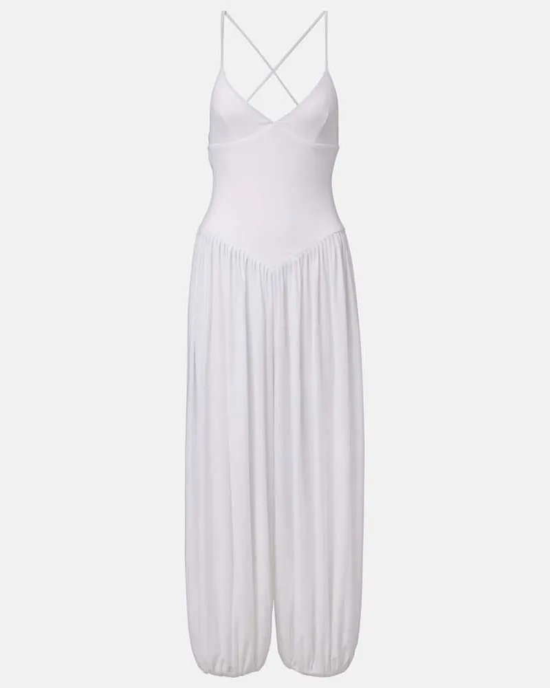 Norma Kamali Jumpsuit Kenny Weiß