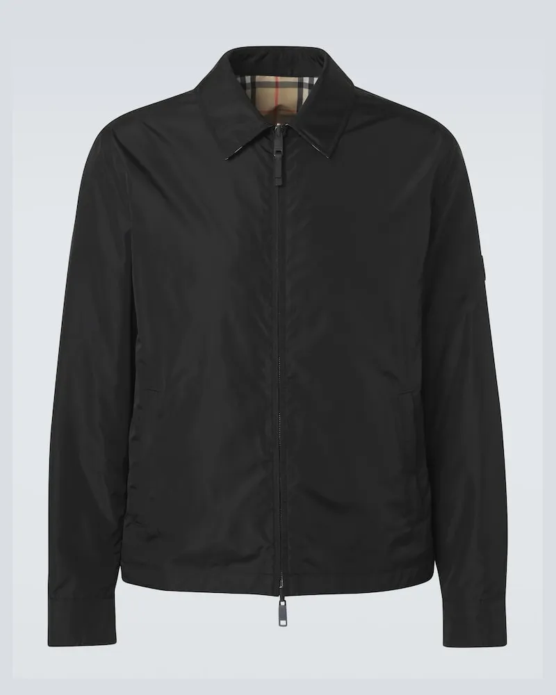 Burberry Wendbare Jacke Bloomsbury Burberry Check Schwarz