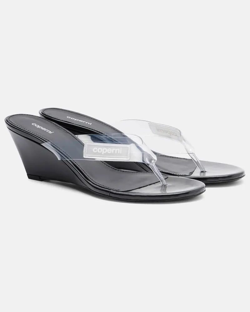 COPERNI Wedge-Sandalen Transparent