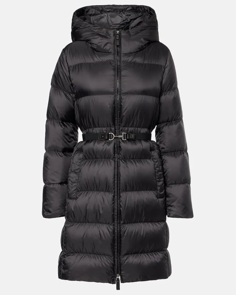 Max Mara Daunenmantel Schwarz