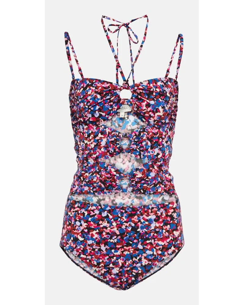 Isabel Marant Bedruckter Badeanzug Stiza Multicolor