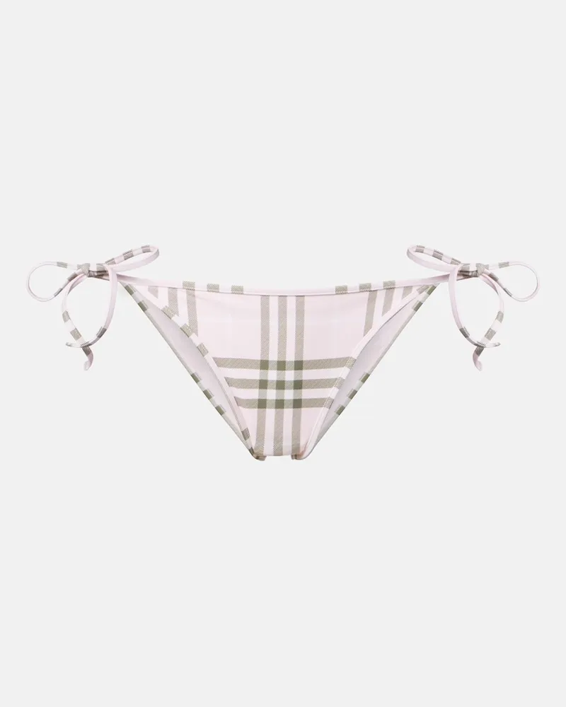 Burberry Bikini-Höschen Burberry Check Rosa