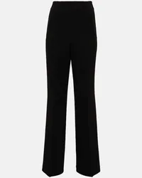 Roland Mouret High-Rise-Schlaghose Schwarz