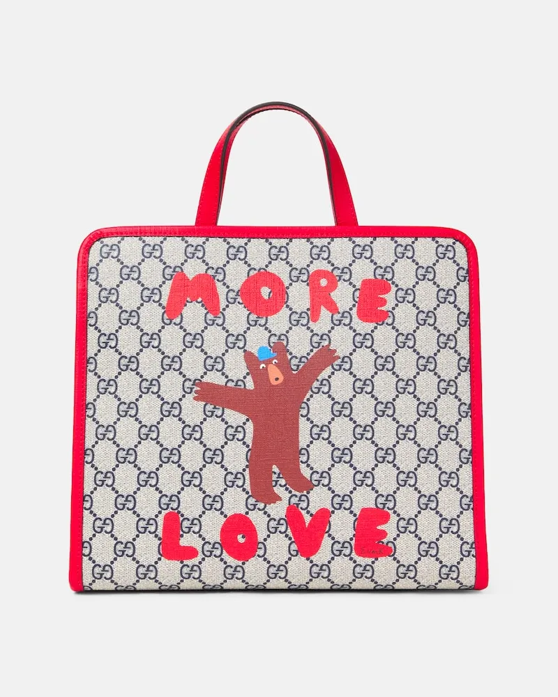 Gucci Bedruckte Tasche GG aus Canvas Multicolor