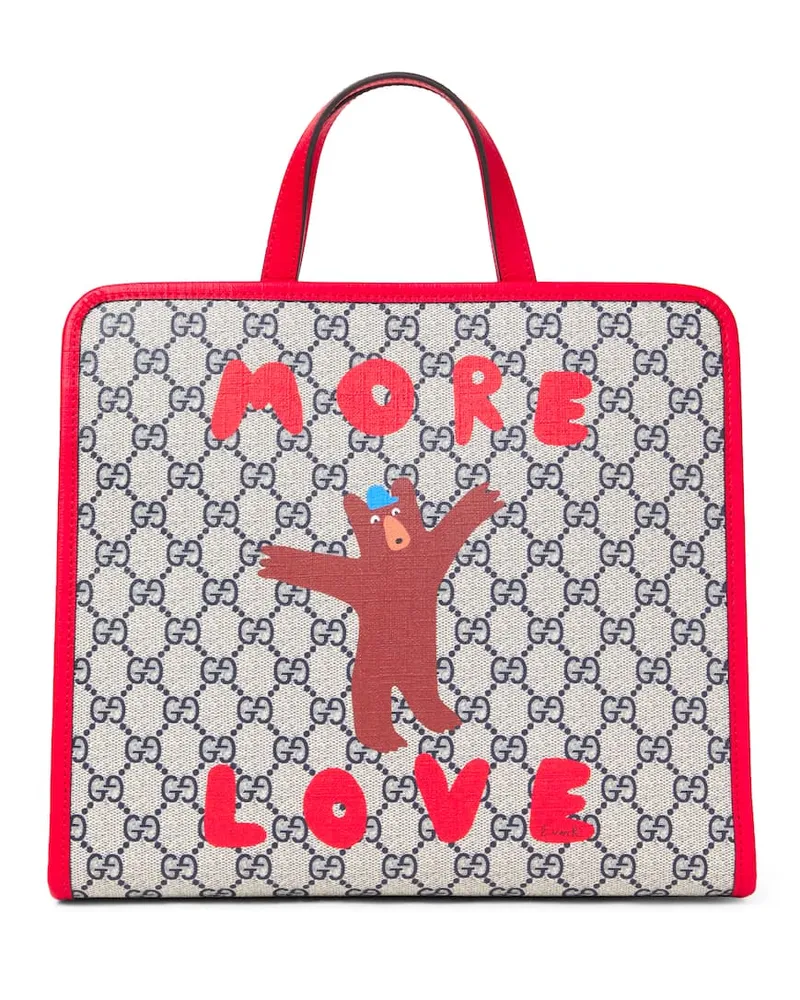 Gucci Bedruckte Tasche GG aus Canvas Multicolor