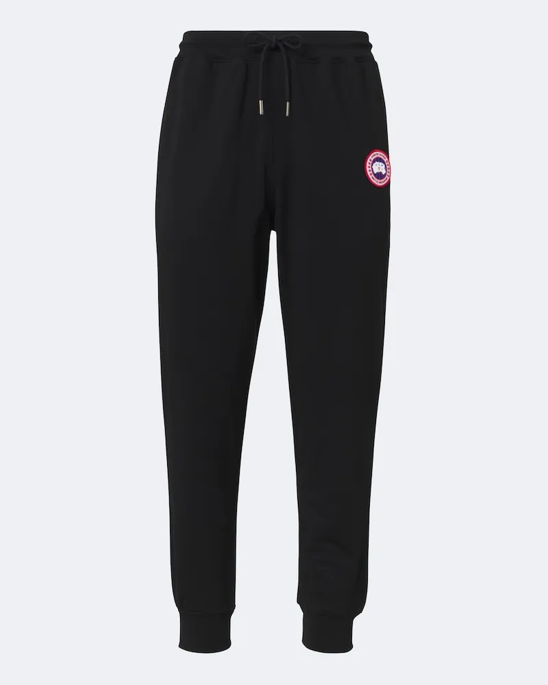 Canada Goose Jogginghose Loon aus Baumwolle Schwarz