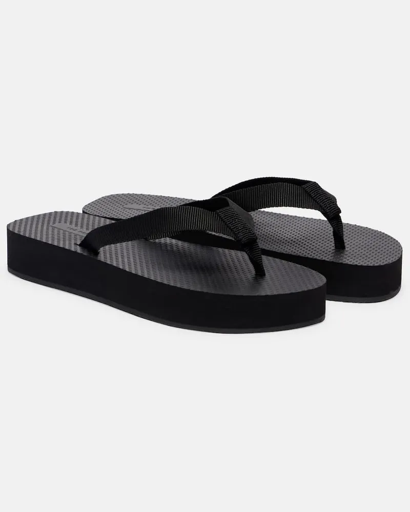 The Row Plateausandalen Dune Schwarz