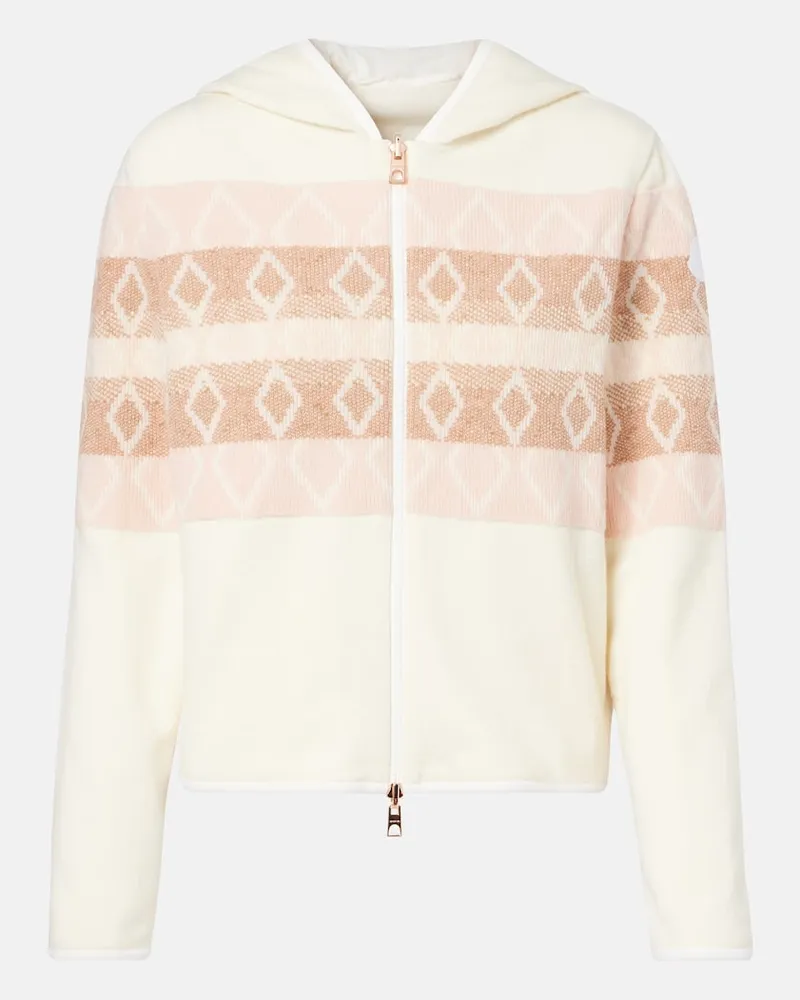 Moncler Wendbare Jacke Weiß