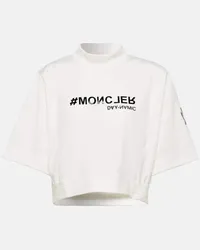 Moncler Bedrucktes T-Shirt Weiss