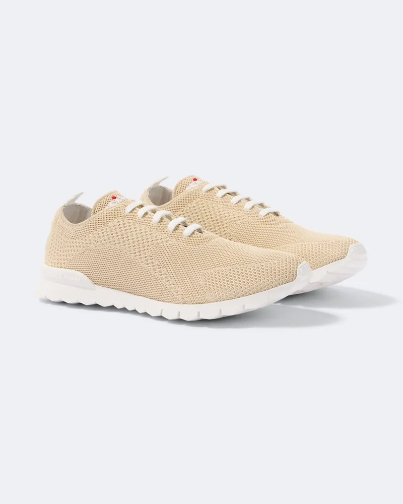 Kiton Sneakers FITS aus Strick Beige