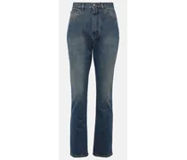 Alaia High-Rise Slim Jeans