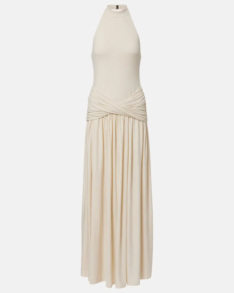 BANANHOT Maxikleid Zoya Beige